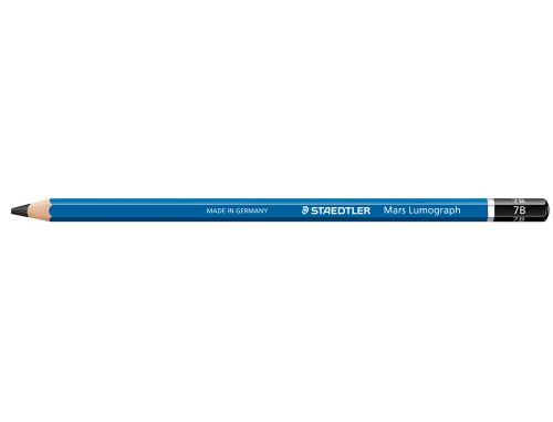 Lapis de grafite staedtler mars lumograph 100 7b unidade , Staedtler , 77489 , 4007817104743